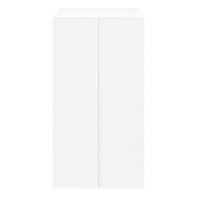 Armoire penderie portes battantes blanches 5 étagères GoodHome Atomia H. 187 5 x L. 100 x P. 60 cm