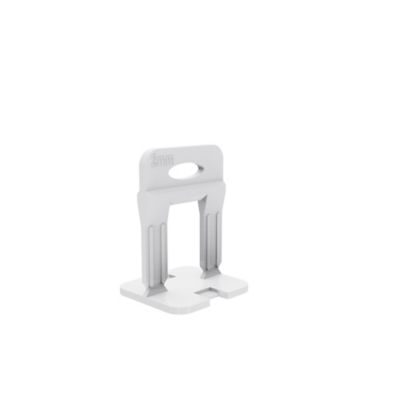 Lot 100 croisillons niveleurs Diall écart 2 mm