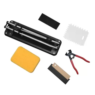 Kit complet coupe-carreaux 33cm + 5 outils