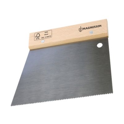 Peigne à colle sols vinyls 18cm A2 Magnusson