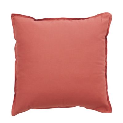 GoodHome - Coussin Hiva 45x45 cm Terracotta GoodHome