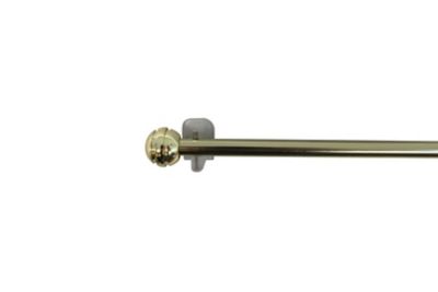 GoodHome - Kit Barre de vitrage Dokos GoodHome extensible ⌀7/9mm Long.70/100cm or