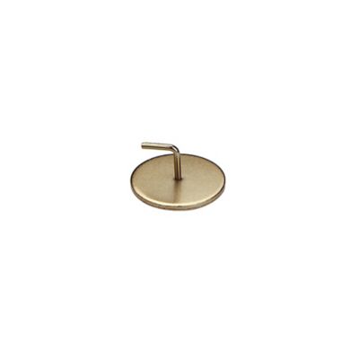 GoodHome - 2 supports pour barre à rideau GoodHome doré