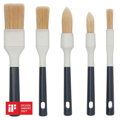 Lot 5 pinceaux mur et plafond GoodHome