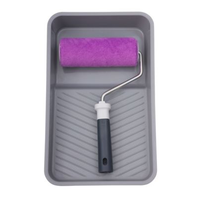 Lot rouleau monocouche + bac GoodHome 180mm