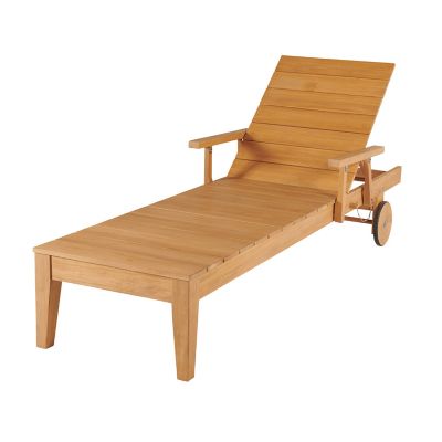 Bain de soleil en teck GoodHome Hever