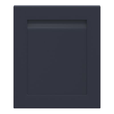 Porte de meuble de cuisine Garcinia bleu mat l. 45 cm x H. 60 cm GoodHome - Goodhome