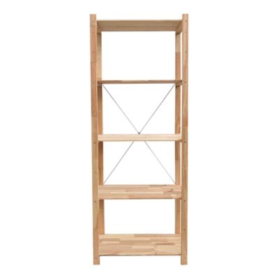Étagère de garage bois Symbios 5 tablettes L. 65 x H. 170 x P. 28 cm