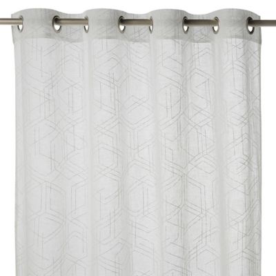 GoodHome - Voilage Kiya 260x140 cm blanc GoodHome