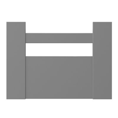 Façade de casserolier de cuisine Soto gris anthracite mat l. 30 cm GoodHome - Goodhome