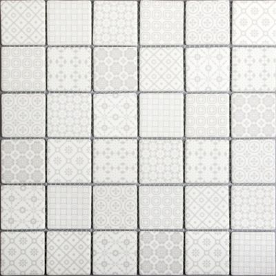GoodHome - Mosaïque gris 30x30cm GoodHome intérieur