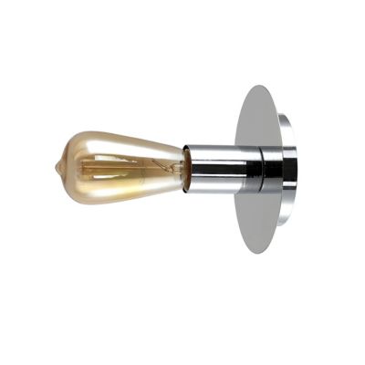 Applique murale Holman E27 13W 60W 8,6cm x ?15 cm chrome