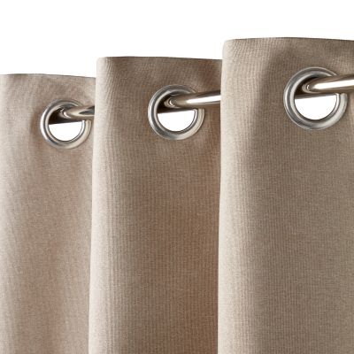 GoodHome - Rideau uni Milone 260 x 140 cm GoodHome beige