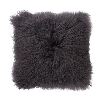 GoodHome - Coussin uni 45 x 45 cm GoodHome gris