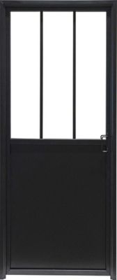 Bloc porte 3 vitrages poussant gauche H 204 X L 83 cm