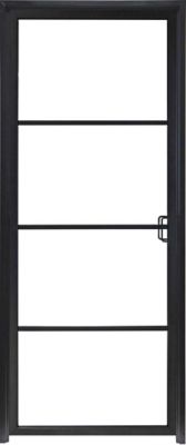 Bloc porte 4 vitrages poussant gauche H 204 X L 83 cm