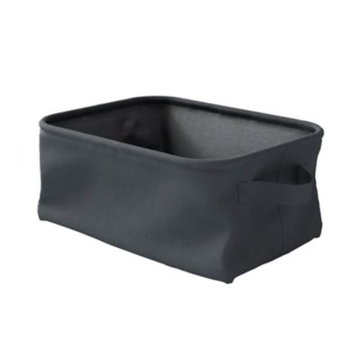 Panier de rangement noir Elland GoodHome