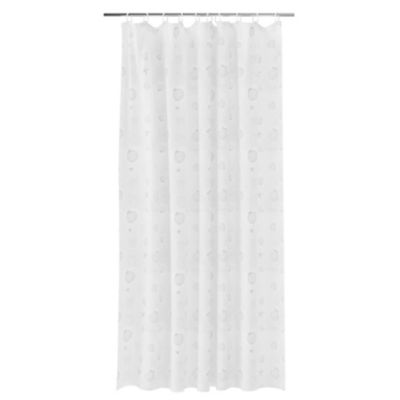Rideau de douche blanc Naiad 180 x 200 cm GoodHome