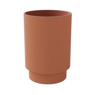 Gobelet en polystyrène coloris terracotta Ø7 x H.10 cm, GoodHome Kina