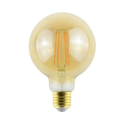 Ampoule LED globe E27 806lm 8.5W = 60W Ø9.5cm Diall blanc chaud
