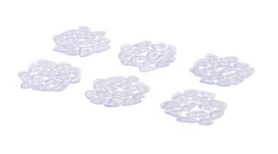 Lot de 6 Patchs anti chute transparent Koros