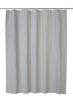 Rideau de douche Anthracite Drina 180 x 200 cm GoodHome