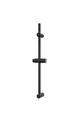 GoodHome - Barre de douche réglable GoodHome Cavally noir