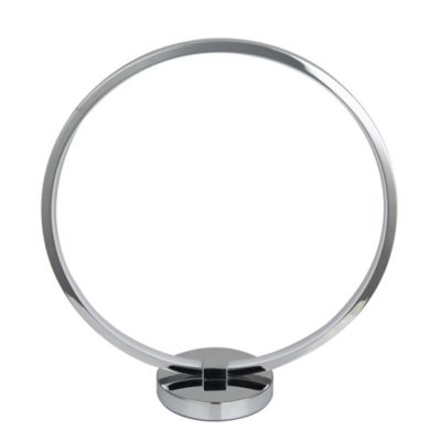 Lampe de table LED intégrée Annelus 550lm 11W IP20 GoodHome argent