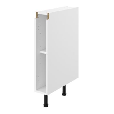 Caisson bas de cuisine blanc L. 15 cm Caraway Innovo GoodHome - Goodhome