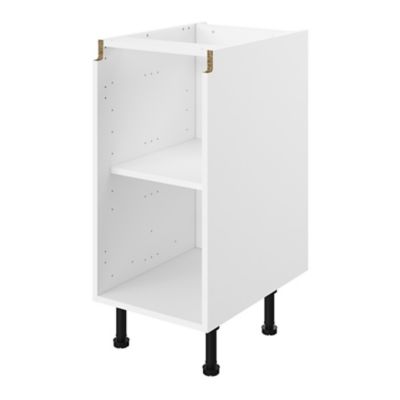 Caisson bas de cuisine blanc L. 40 cm Caraway Innovo GoodHome - Goodhome