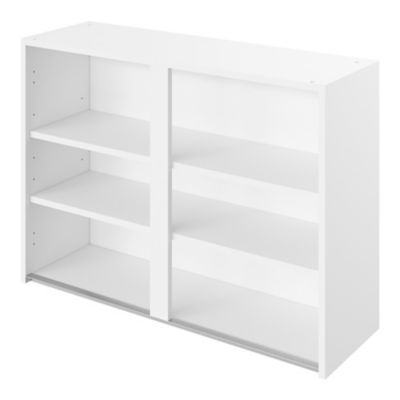 Caisson haut de cuisine blanc L. 100 cm x H. 72 cm Caraway Innovo GoodHome - Goodhome
