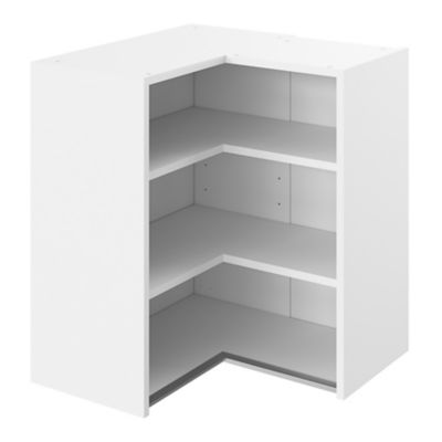 Caisson haut d'angle de cuisine blanc L. 65,5 cm x H. 72 cm Caraway Innovo GoodHome - Goodhome