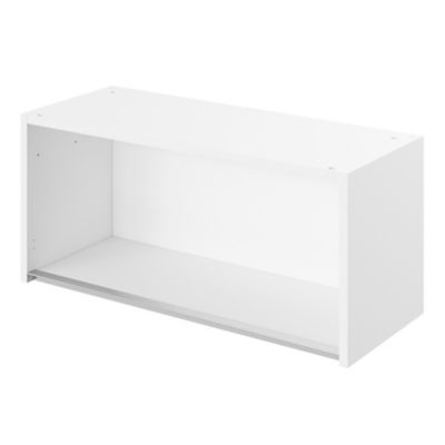 Caisson haut de cuisine blanc L. 80 cm x H. 36 cm Caraway Innovo GoodHome - Goodhome
