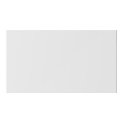 Façade tiroir Stevia blanc brillant L. 60 cm x H. 34 cm Caraway Innovo GoodHome vendue par 2 - Goodhome