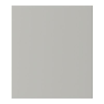 Façade tiroir Stevia gris clair mat L. 30 cm x H. 34 cm Caraway Innovo GoodHome vendue par 2 - Goodhome