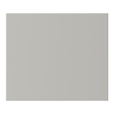 Façade tiroir Stevia gris clair mat L. 40 cm x H. 34 cm Caraway Innovo GoodHome vendue par 2 - Goodhome