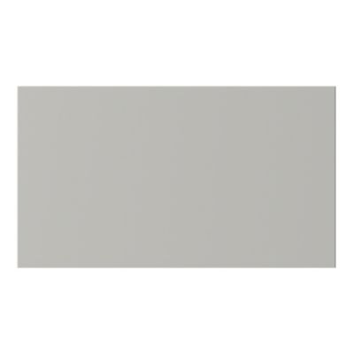 Façade tiroir Stevia gris clair mat L. 60 cm x H. 34 cm Caraway Innovo GoodHome vendue par 2 - Goodhome
