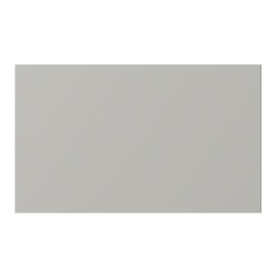 Joue de finition pour tiroir Stevia gris clair mat L. 60 cm x H. 34 cm Caraway Innovo GoodHome - Goodhome