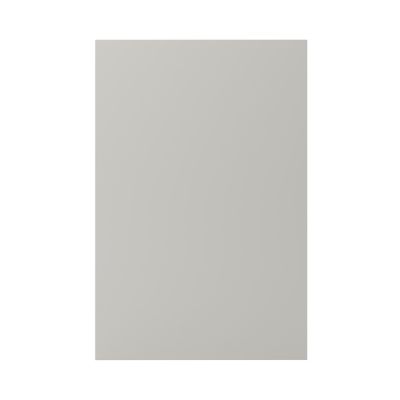 Joue de finition Stevia gris clair mat L. 64 cm x H. 93,4 cm Caraway Innovo GoodHome - Goodhome
