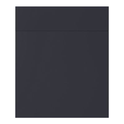 Façade de cuisine 1 porte et 1 tiroir Stevia bleu mat l. 60 cm x H. 72 cm GoodHome - Goodhome