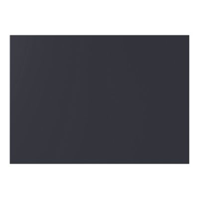 Porte de meuble de cuisine Stevia bleu mat l. 50 cm x H. 36 cm GoodHome - Goodhome