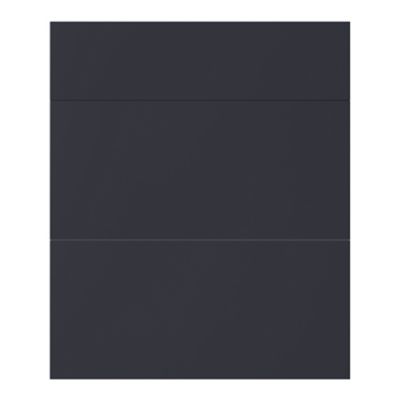 Façade de cuisine 1 tiroir et 2 casseroliers Stevia bleu mat l. 60 cm x H. 72 cm GoodHome - Goodhome