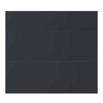 Façade de cuisine 1 tiroir et 2 casseroliers Stevia bleu mat l. 80 cm x H. 72 cm GoodHome - Goodhome