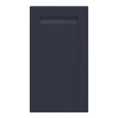 Porte de meuble de cuisine Garcinia bleu mat l. 45 cm x H. 72 cm GoodHome - Goodhome