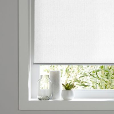 Store enrouleur tamisant Iggy Colours mat blanc L.180 x l.55 cm