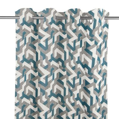 Rideau Tinui 140 x 260 bleu GoodHome