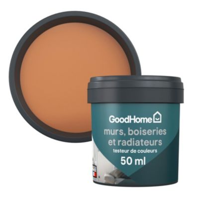 Testeur peinture intérieure couleur GoodHome mat bilbao marron 50ml