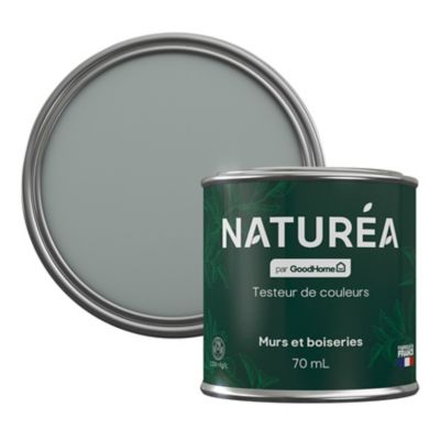 Peinture testeur de couleur Naturéa par GoodHome kaolin velours 70 ml