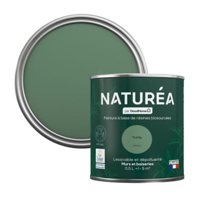 Peinture murs et boiseries Naturéa par GoodHome trèfle velours 0.5L