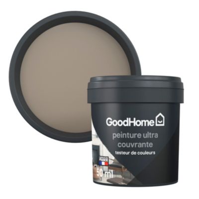 Testeur peinture couleur 2 en 1 velours GoodHome terre glaise 50ml